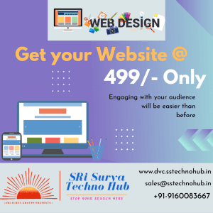 GET YOUR WEBSITE @ 499RS ONLY